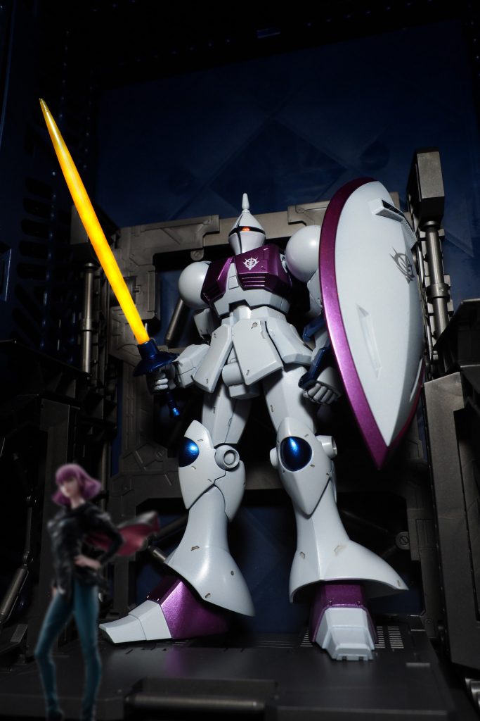 ハマーン様との記念ショット。