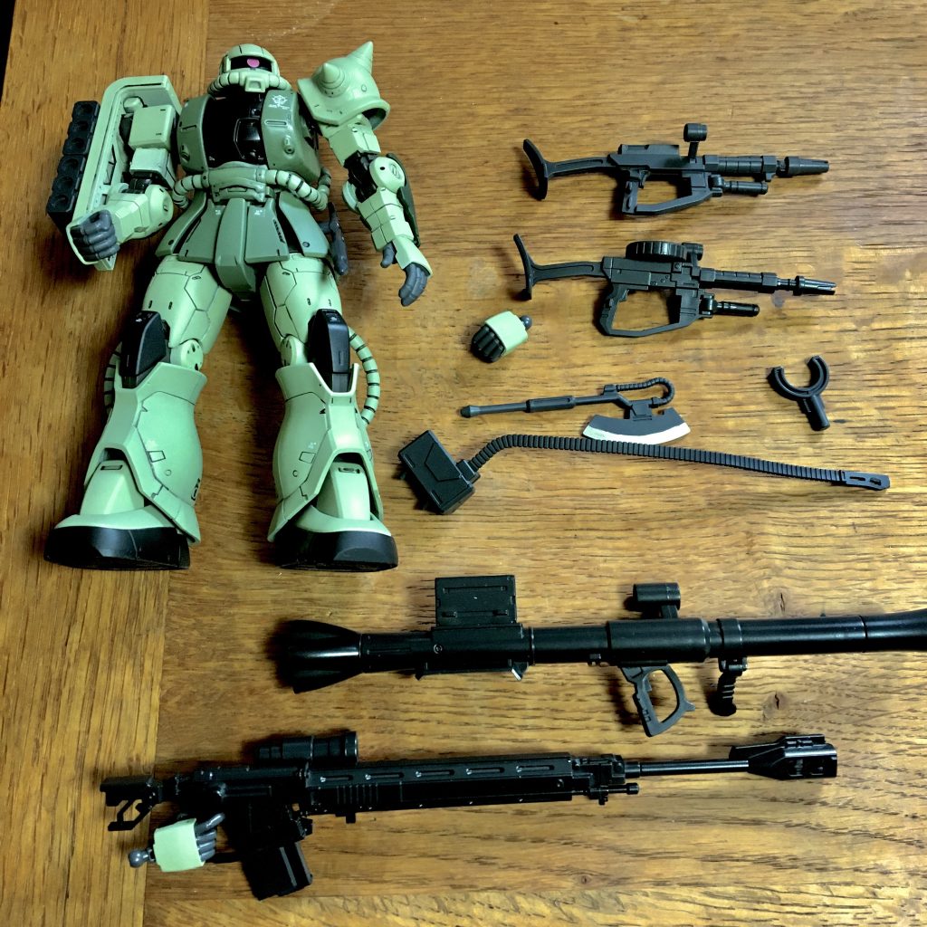 HG THE ORIGIN ザクII–5枚目/制作者：ogagaga