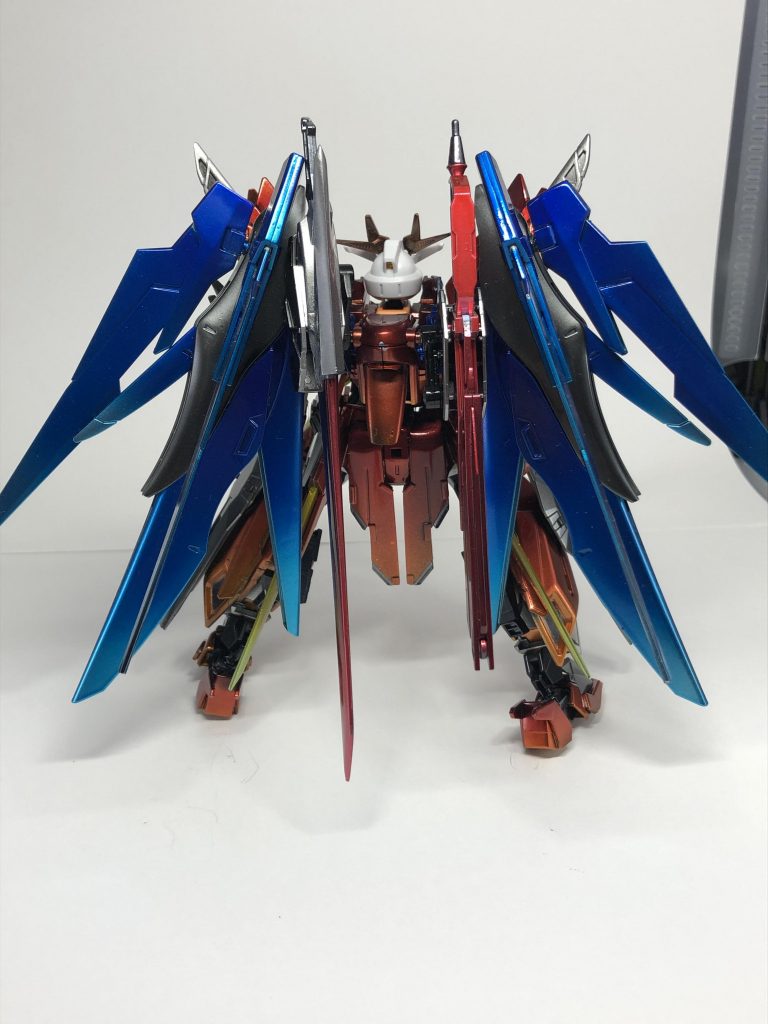 バックパックはデスティニーのをメインにAGE2、マーズフォーユニットを使いました