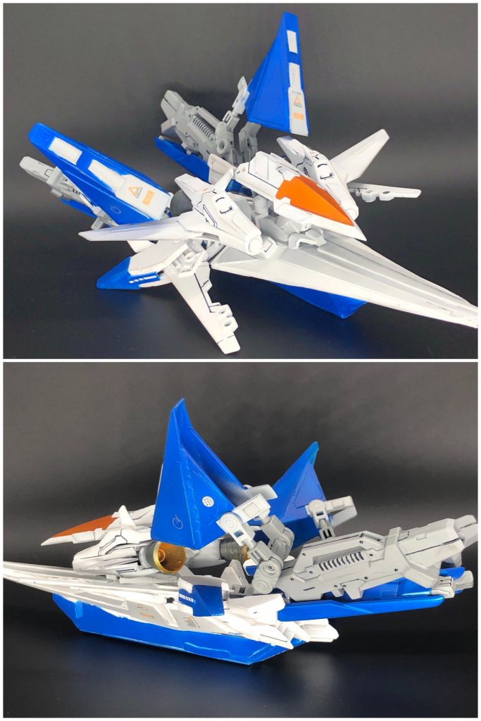 次はリペアライザー(オーライザーⅡ)組立前に気付くべきでした( ̄▽ ̄;)デカい!!(笑)
実際のオーライザーのキットは使わず巨大なビーム砲はセミスクラッチしました( ´ ꒳ ` )ノ