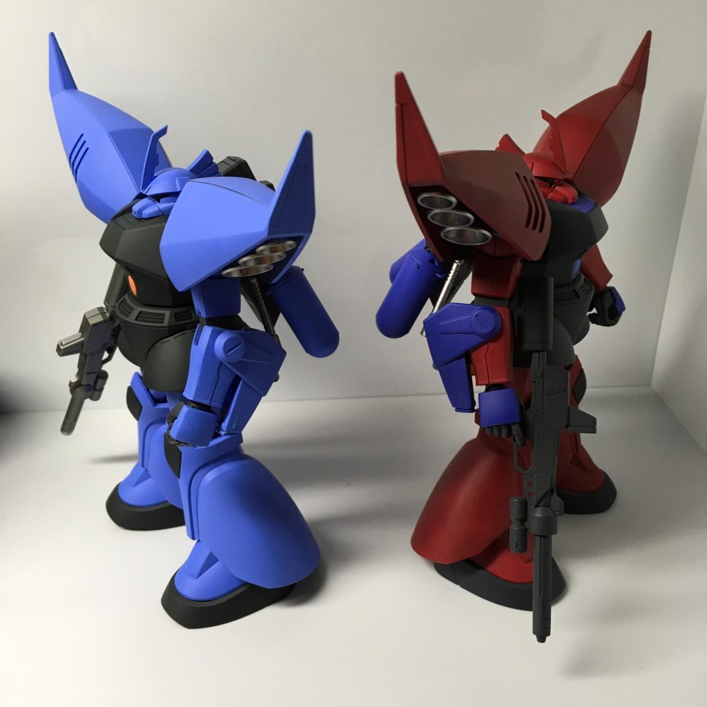 フル塗装コンビ
ライフルの色は統一したほうがよかったかも...?