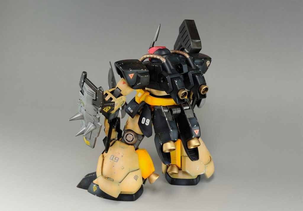 [雑誌賞受賞作品][HGBF]　ドムR35（サンドカラー）–3枚目/制作者：urynn69342
