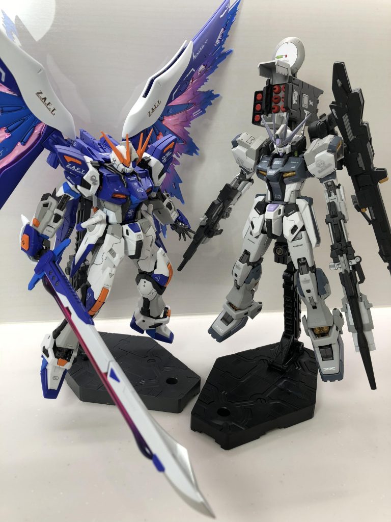 我がビルドストライク部隊。
もっと、所属機増やしたいけど、どんな仕様がいいかな。