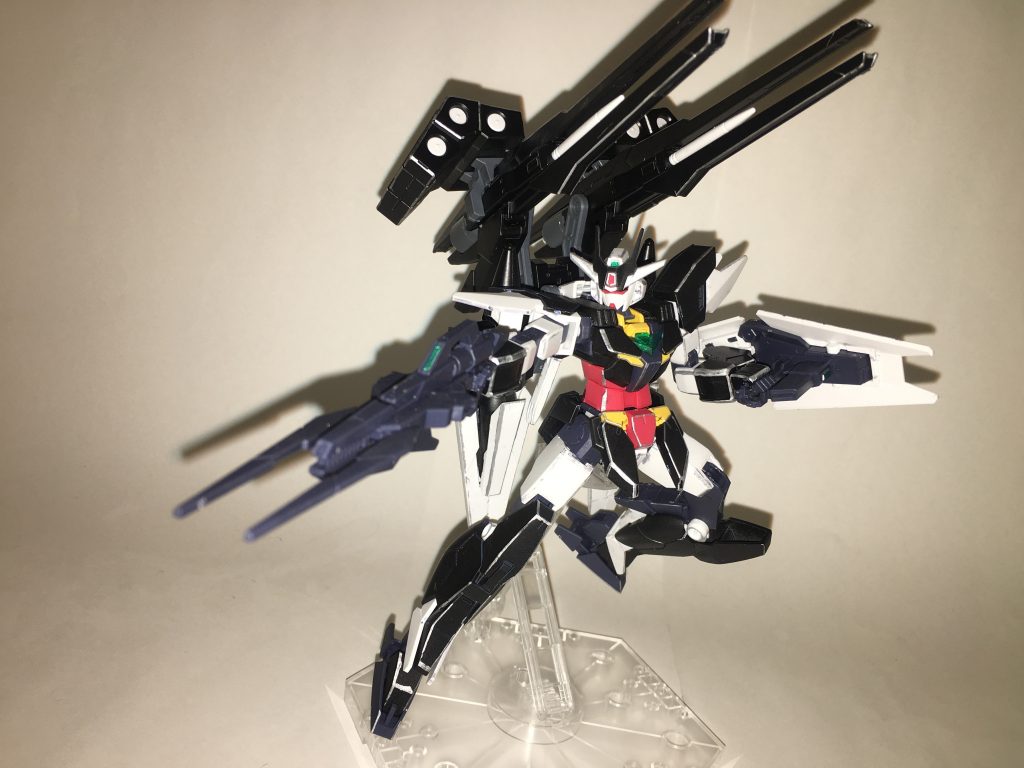 アクションシーン1。ビームライフルを構えた状態。