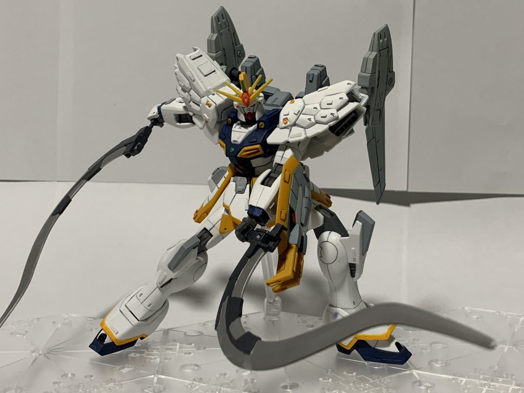 間接部は最新キットなので改造しなくても良く動きます。