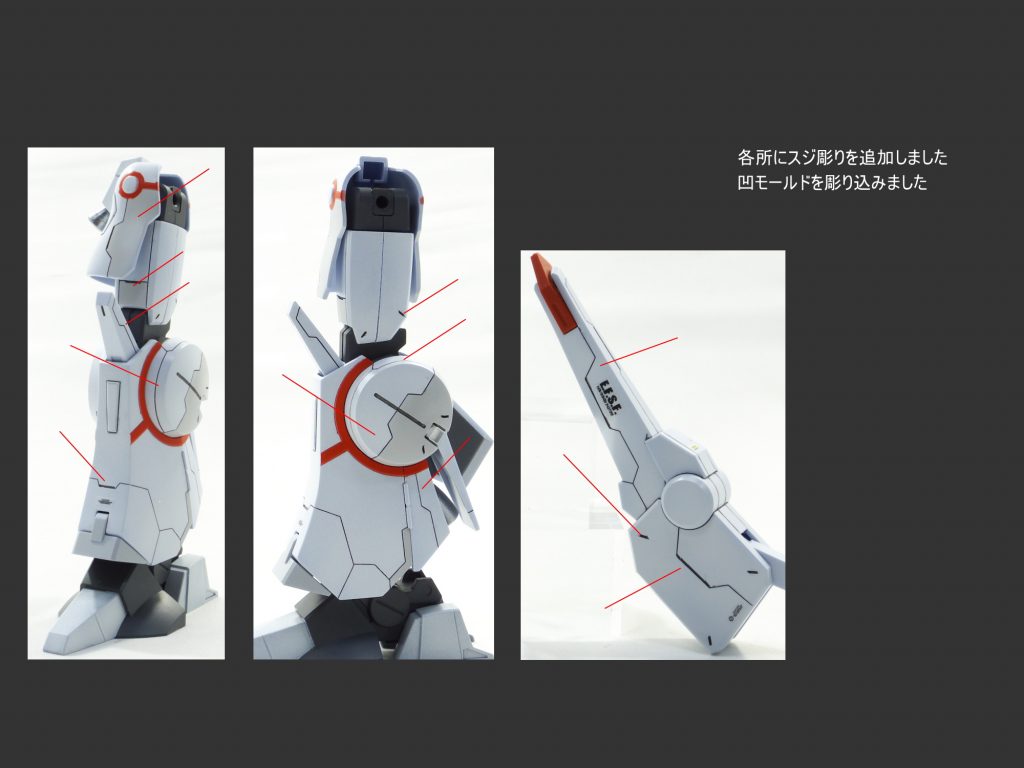 HGUC シルヴァ・バレト ファンネル試作機–3枚目/制作者：gunplacraft