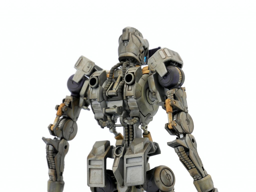 ▲背面のメカメカしい感じがお気に入りです