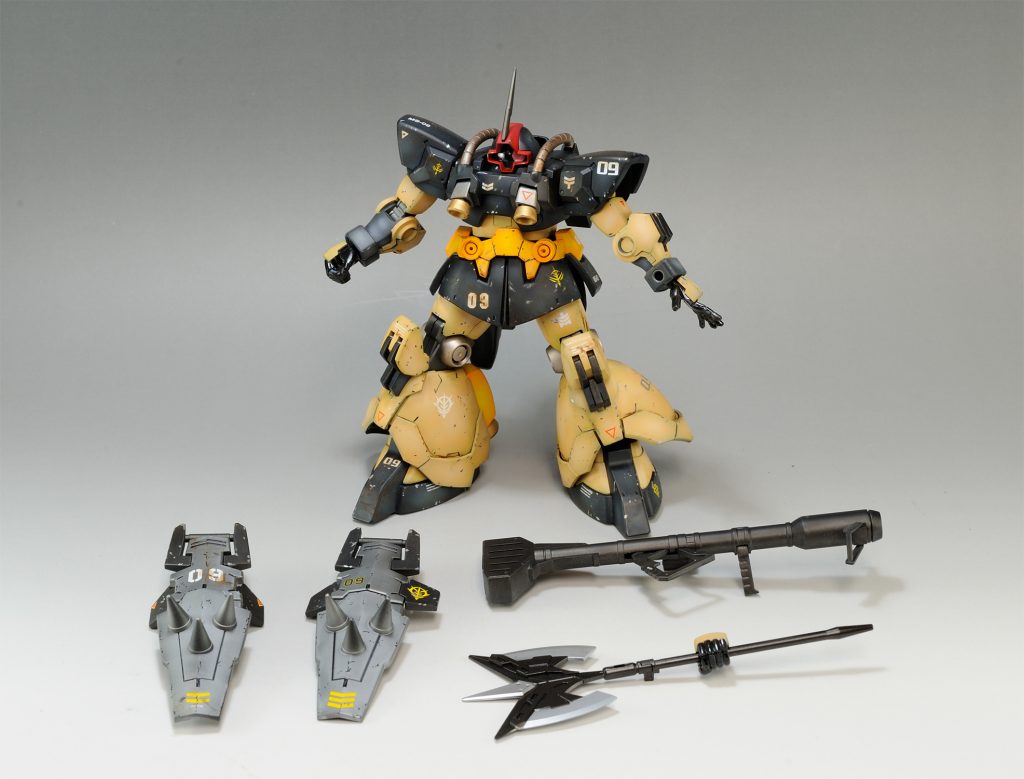 [雑誌賞受賞作品][HGBF]　ドムR35（サンドカラー）–5枚目/制作者：urynn69342