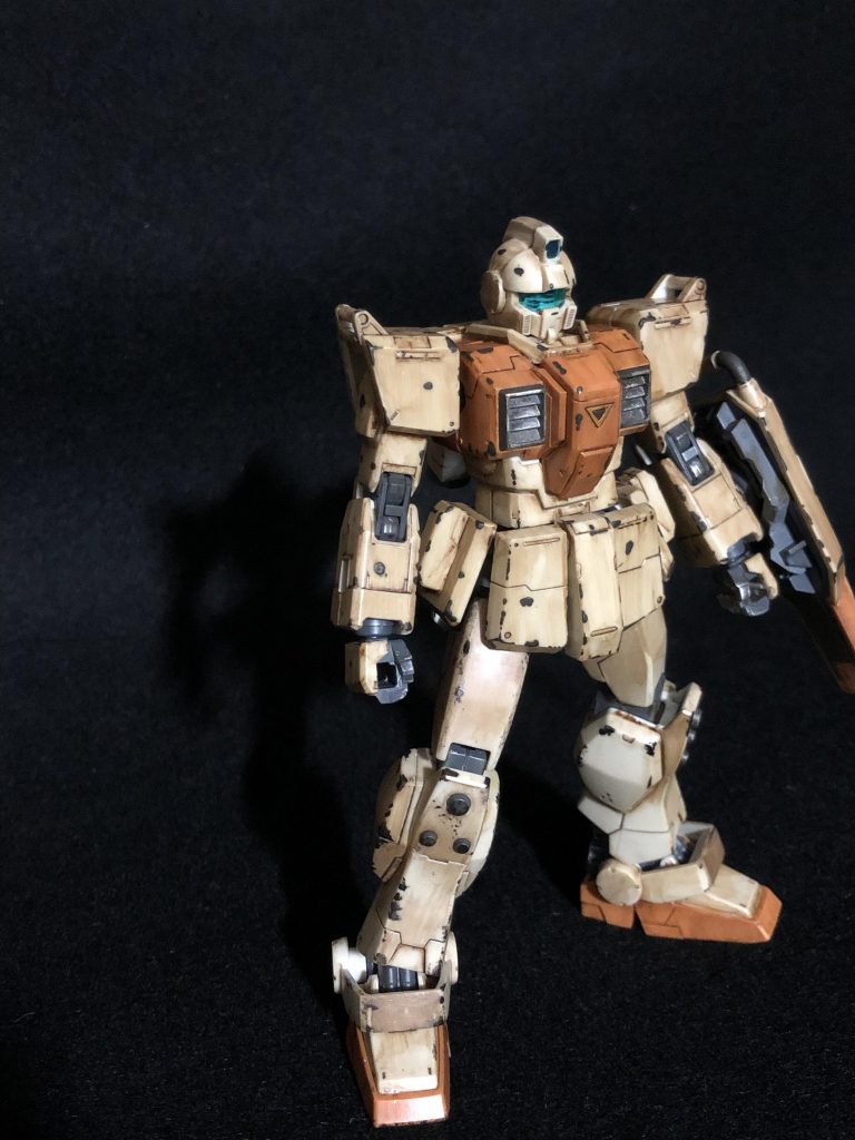 HGUC 陸戦型ジム–3枚目/制作者：mk-z
