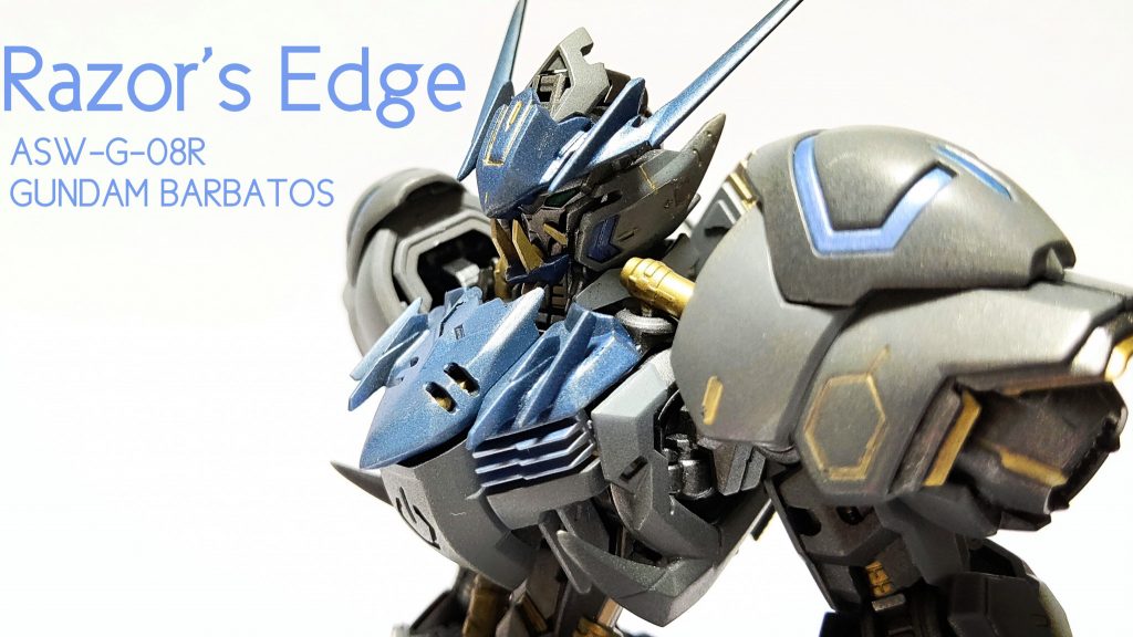 頭部アンテナや胴体各部にもブレードを追加。