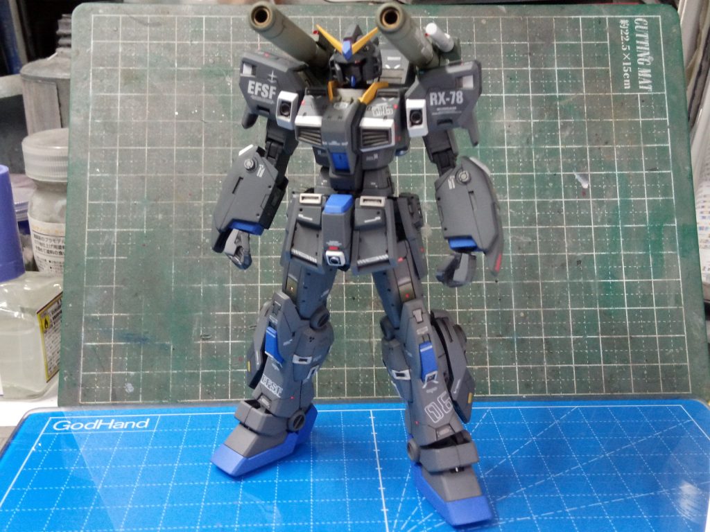 1/144 HGUC RX-78-6 GUNDAM G06 MUDROCK　ガンダム６号機「マドロック」–9枚目/制作者：@dagored00