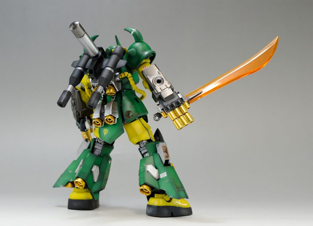 [雑誌賞受賞作品][HGBF]　グフR35（リアルタイプカラー）–4枚目/制作者：urynn69342
