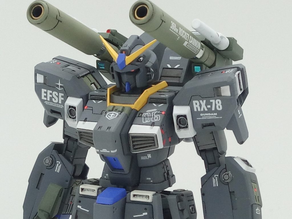 1/144 HGUC RX-78-6 GUNDAM G06 MUDROCK　ガンダム６号機「マドロック」–4枚目/制作者：@dagored00