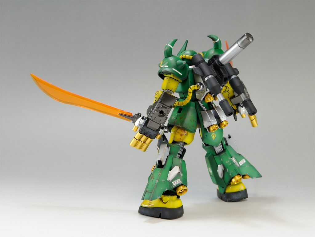 [雑誌賞受賞作品][HGBF]　グフR35（リアルタイプカラー）–5枚目/制作者：urynn69342