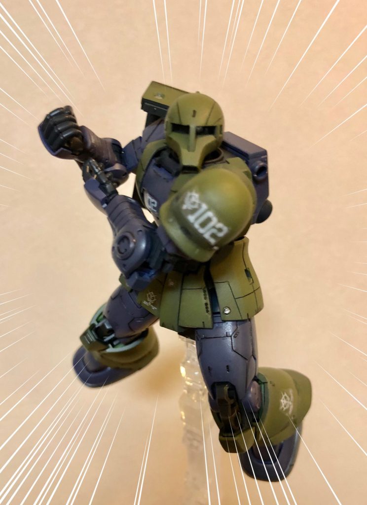 オリジン ザクI–3枚目/制作者：ヨシダヒサシ