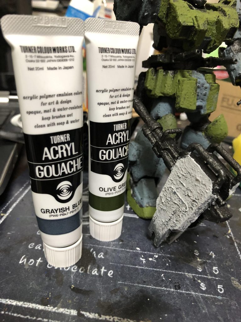 この2色があればなんちゃって量産ゲルググカラーに!