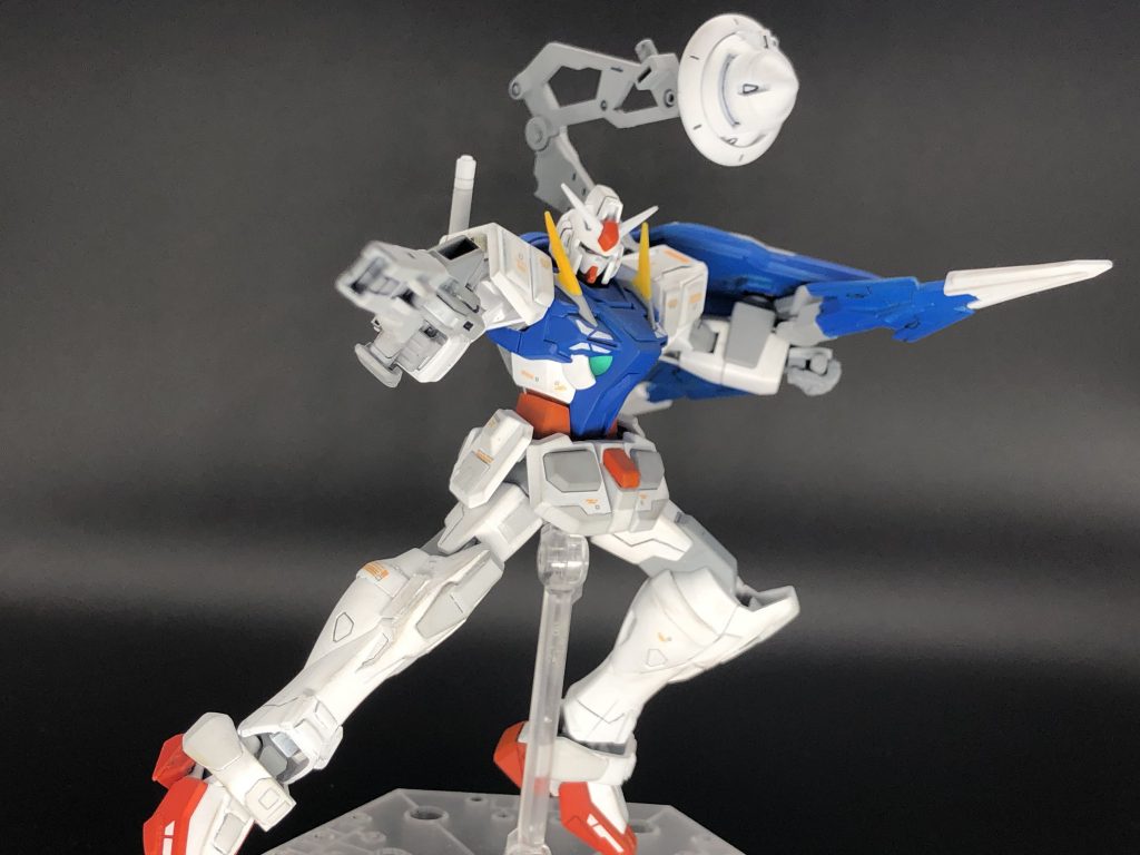 ポージングがしやすいキットだったので本体はさほどいじりませんでした(◦ˉ ˘ ˉ◦)