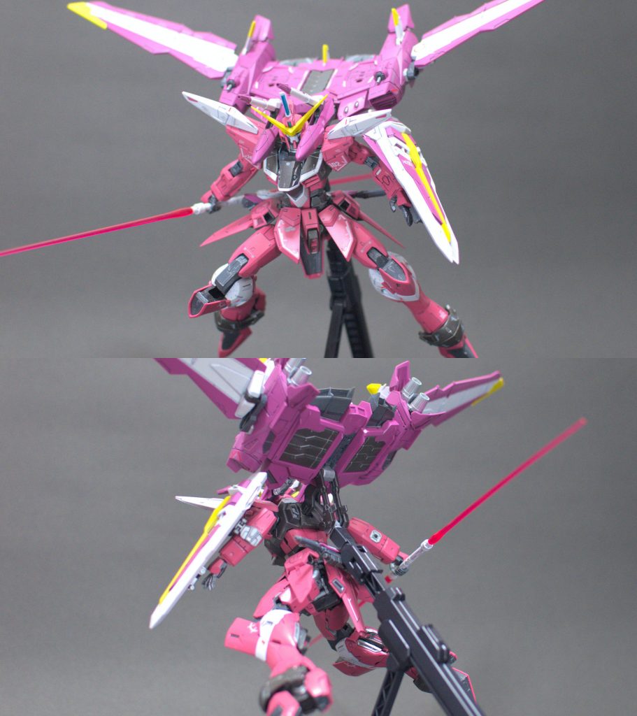 MG ジャスティスガンダム–3枚目/制作者：Hase205