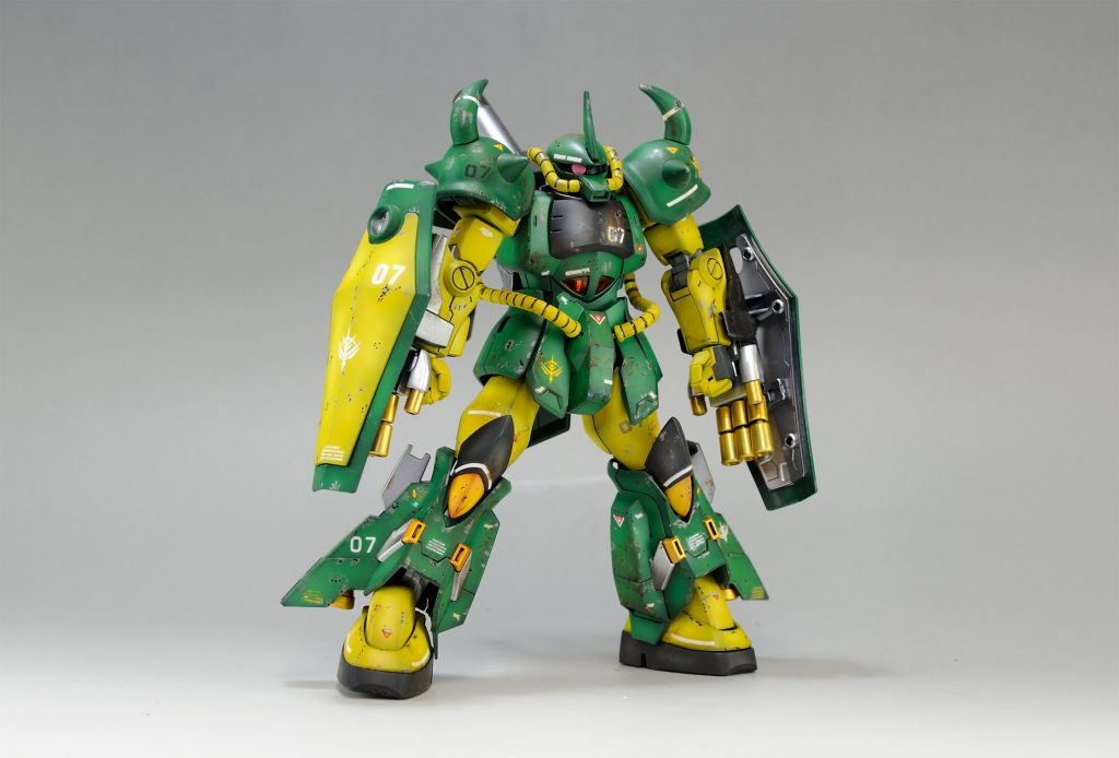 [雑誌賞受賞作品][HGBF]　グフR35（リアルタイプカラー）–3枚目/制作者：urynn69342