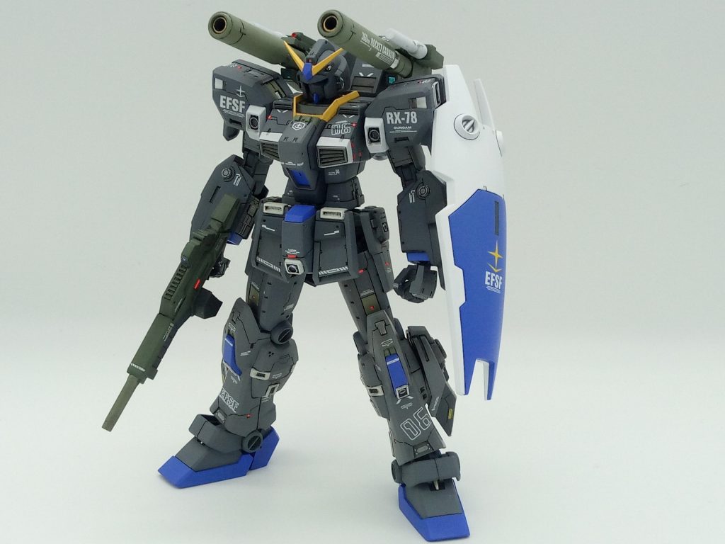 1/144 HGUC RX-78-6 GUNDAM G06 MUDROCK　ガンダム６号機「マドロック」–2枚目/制作者：@dagored00