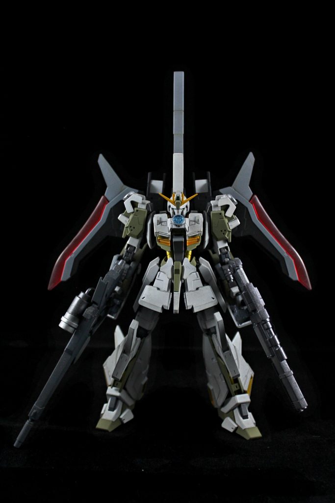 Extra-armor parts were added for extra bulkiness.