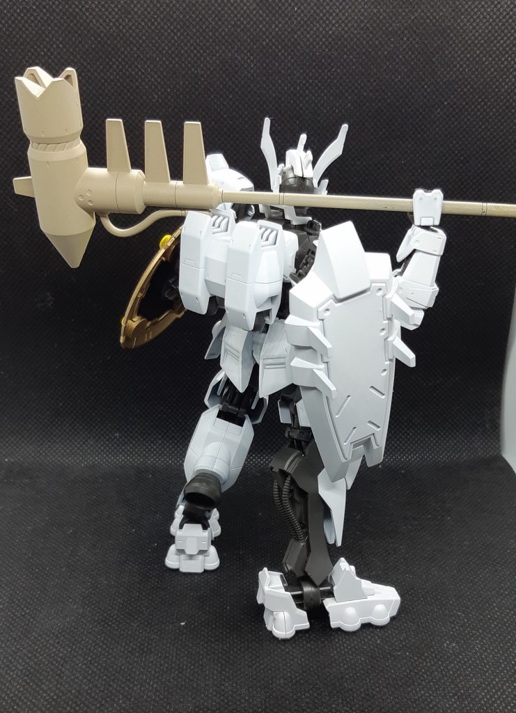 後ろから。
改造はなしで、塗装とシールのみです。