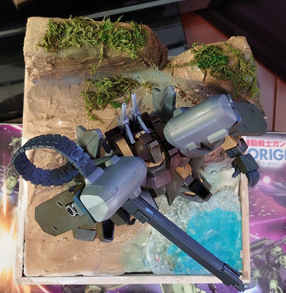 真上からの画像。