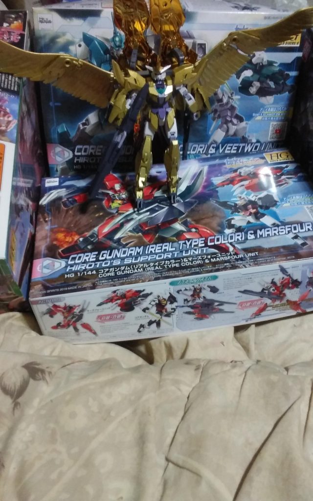 完成朱雀コアガンダム。