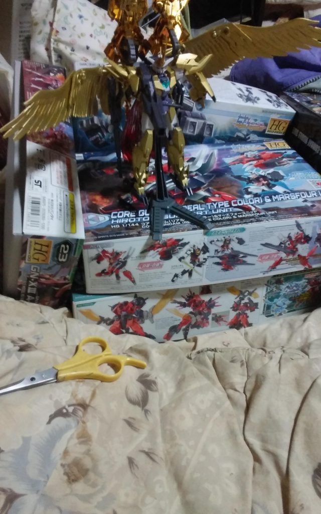 コアガンダムに霊獣朱雀を雇い覚醒しました。