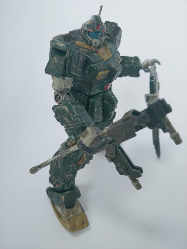 盾置いて「やったろうかい」みたいな