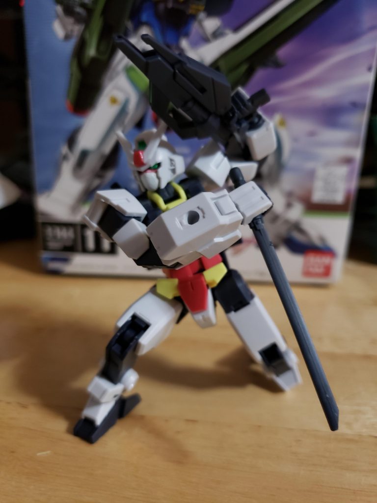 ガンカタみたいなポーズにしようとして失敗した。