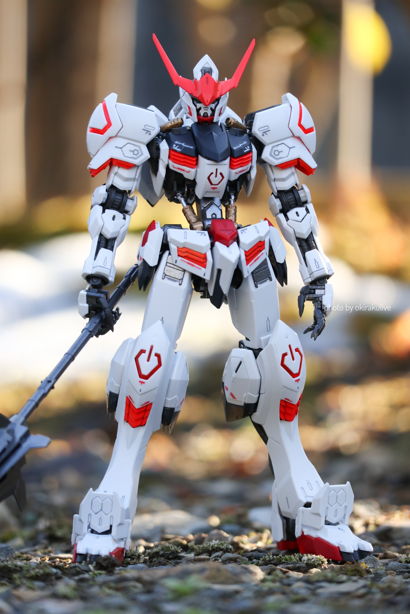 MGガンダムバルバトス｜okirakuさんのガンプラ作品｜GUNSTA（ガンスタ）