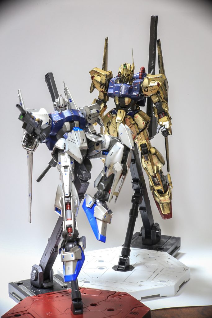 金と銀で並べる。