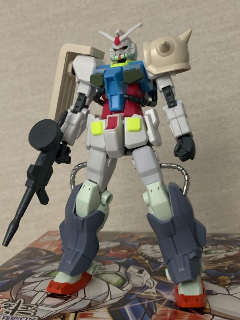 塗装前はこんな感じでした
この写真では脚だけGMGMですが動体もGMGMと交換してバランスを変えています