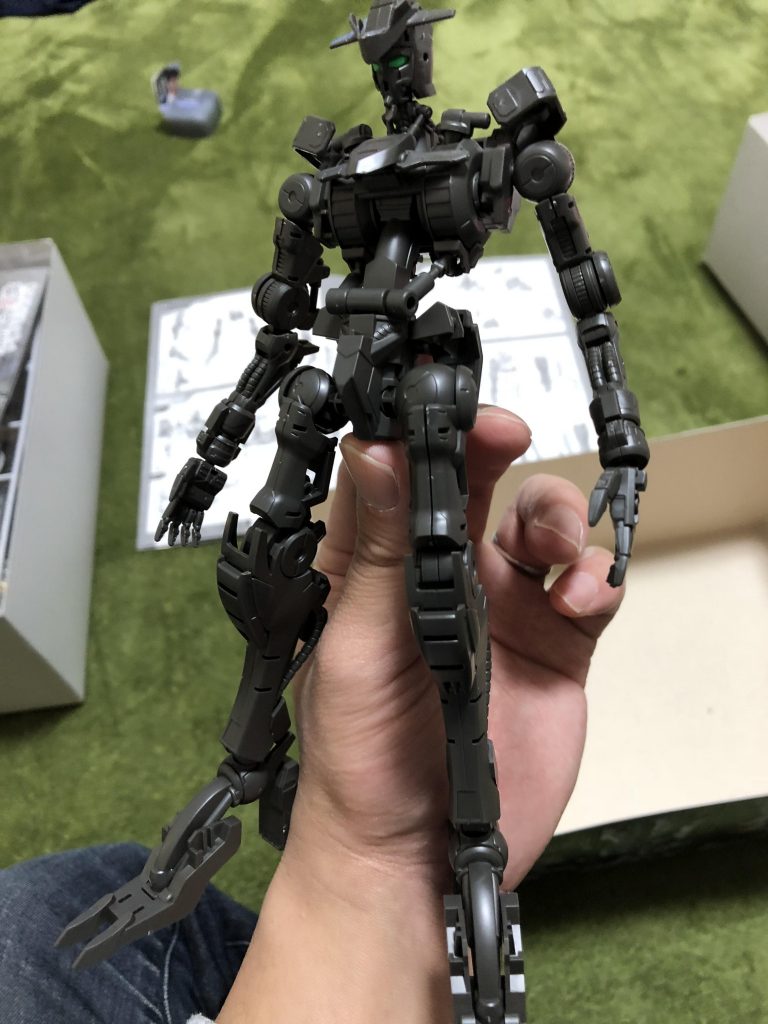 フレーム素組状態