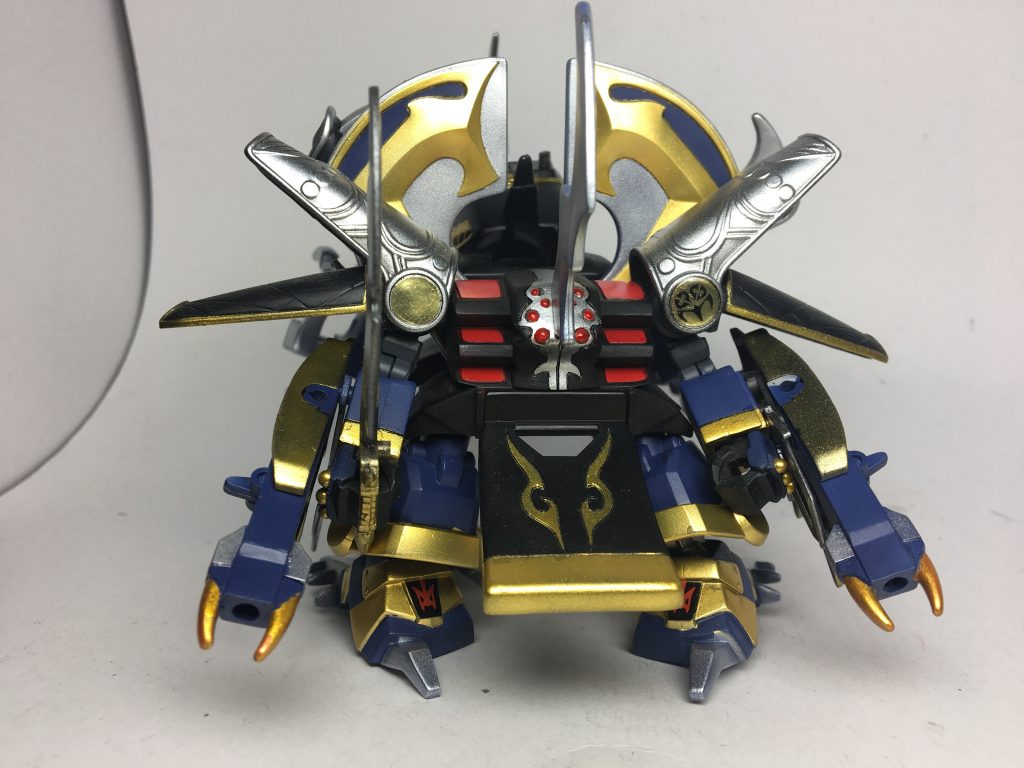 リアビュー 黒魔神闇皇帝のリアビューは、ネットでも見かけない。なかなかレアかも。