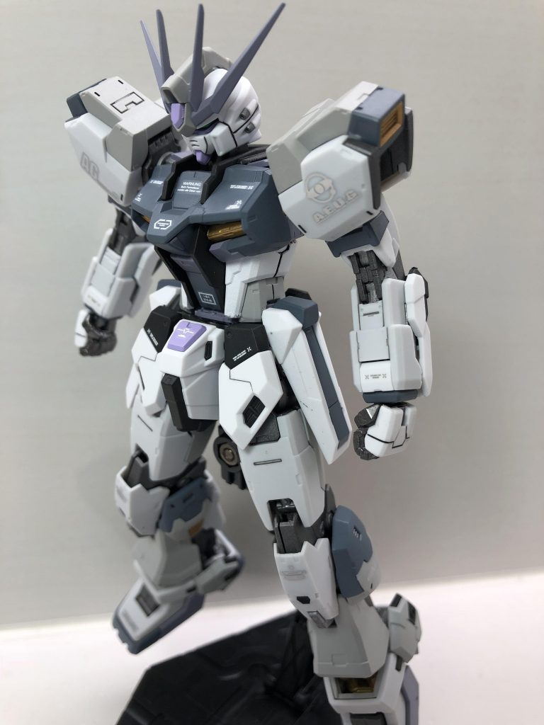 後方支援機ということで、なるべく目立たぬよう、配色はグレー系で統一してみました。