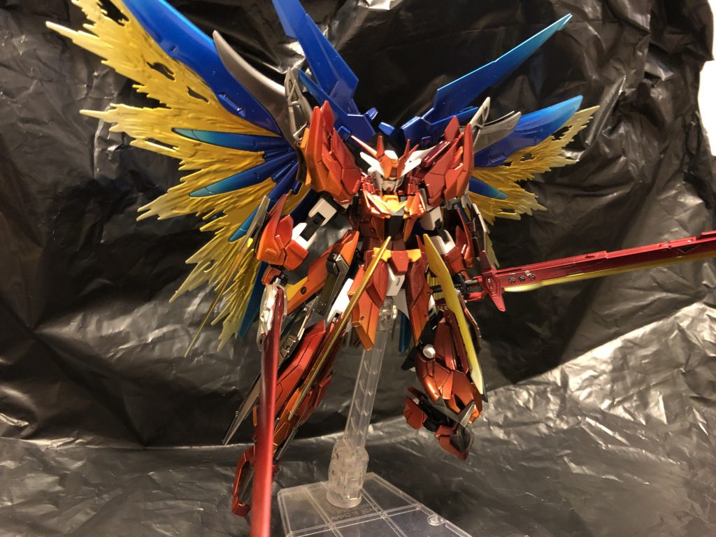 全体的にグラデーションを施しました。