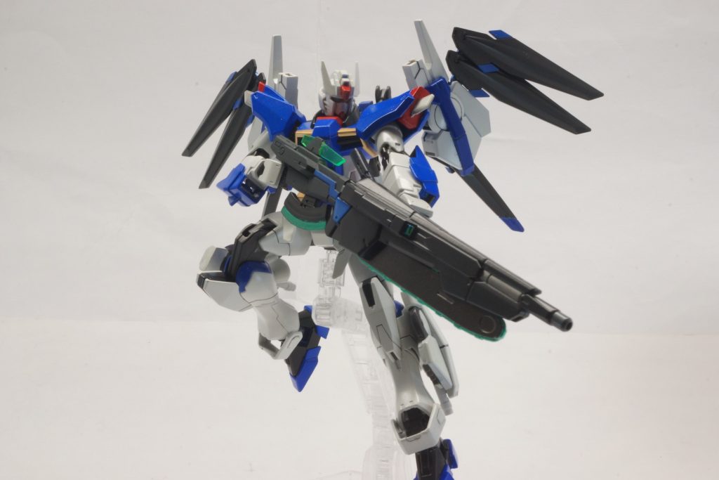 GNビームライフル用ロングバレル
FW時には装備されていないが、G.O.Wのひとつ。
GNビームライフルに取り付けることで長距離射撃ができるようになる。