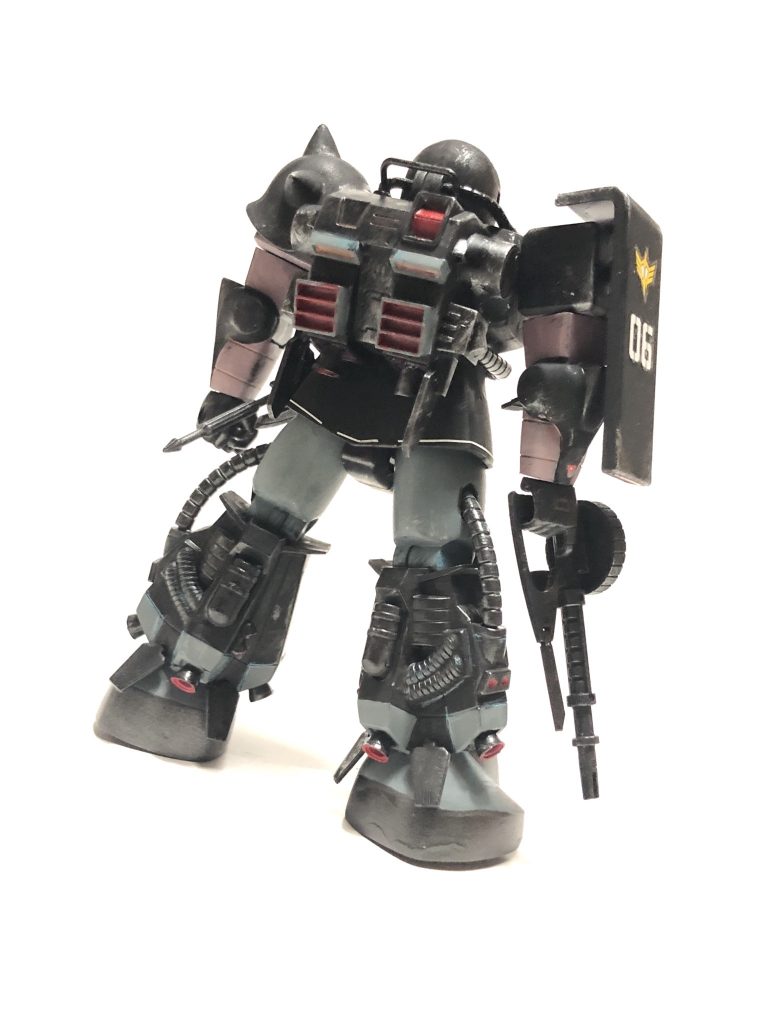 旧キット1/144「MS-06R ZAKUⅡ」–7枚目/制作者:GORO55