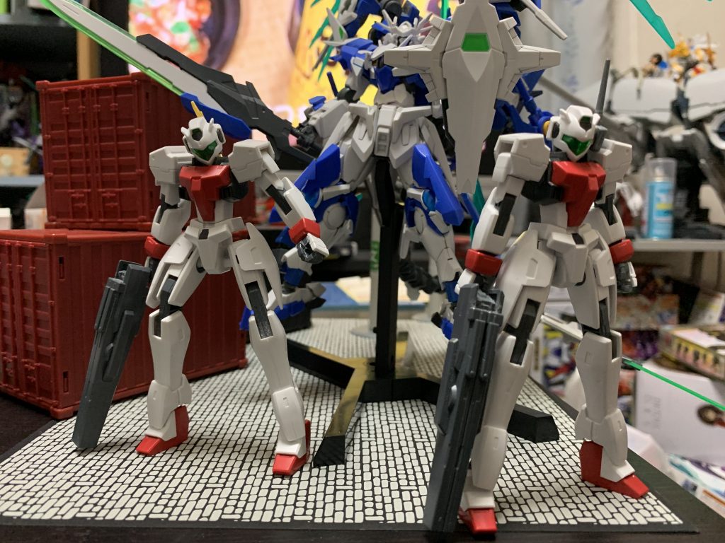 ディアーガの随伴機としてGNコマンドと呼んでいる機体を2機付けようかなと思ってます。