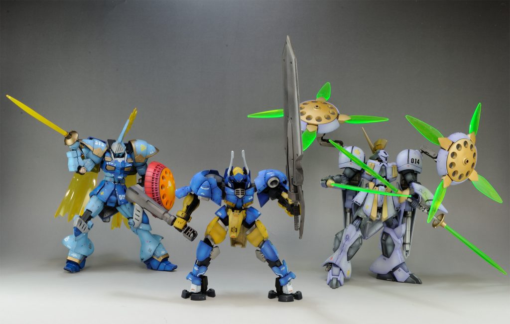 [店舗受賞作品][HGBF]ギャン・ギャンスロット–4枚目/制作者：urynn69342