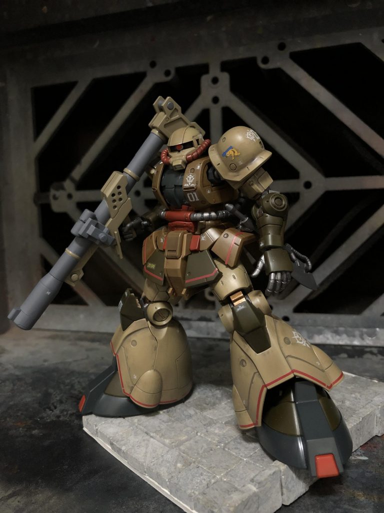 砂漠仕様 高起動試験型ザク–4枚目/制作者：masao