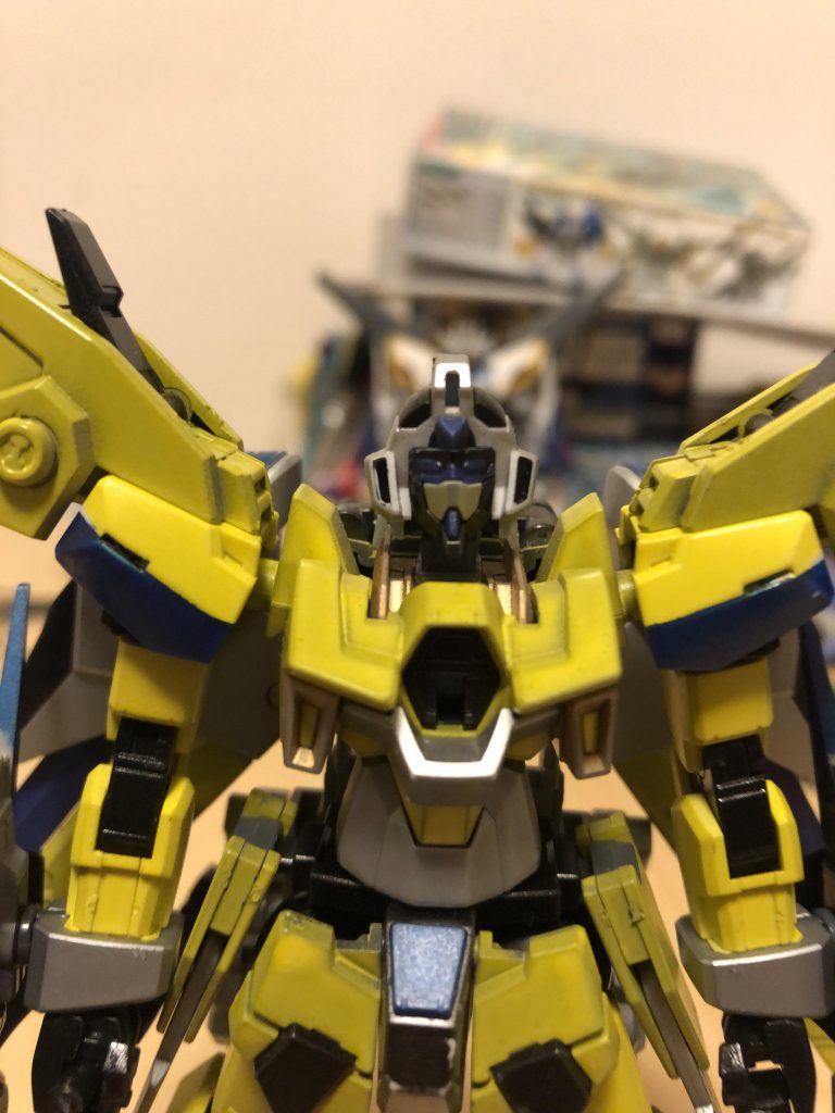 マスクオフの顔もきちんと塗っています。