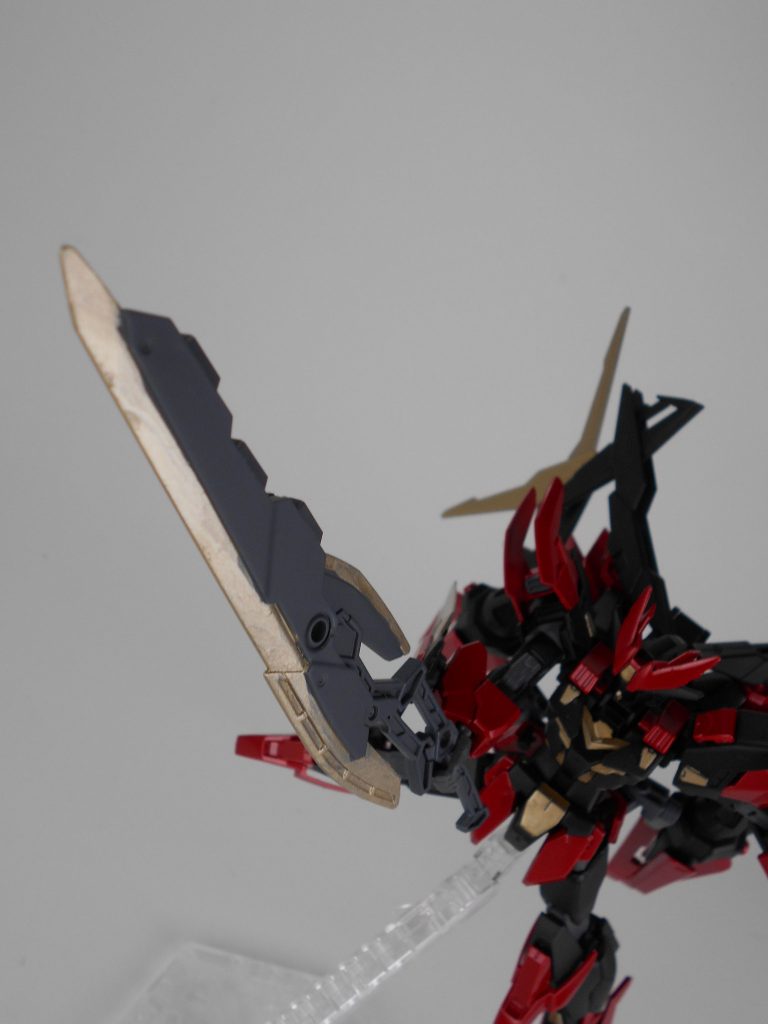 ハードヒートレヴソード。マーズフォーガンダムの武装をそのまま使用しています。