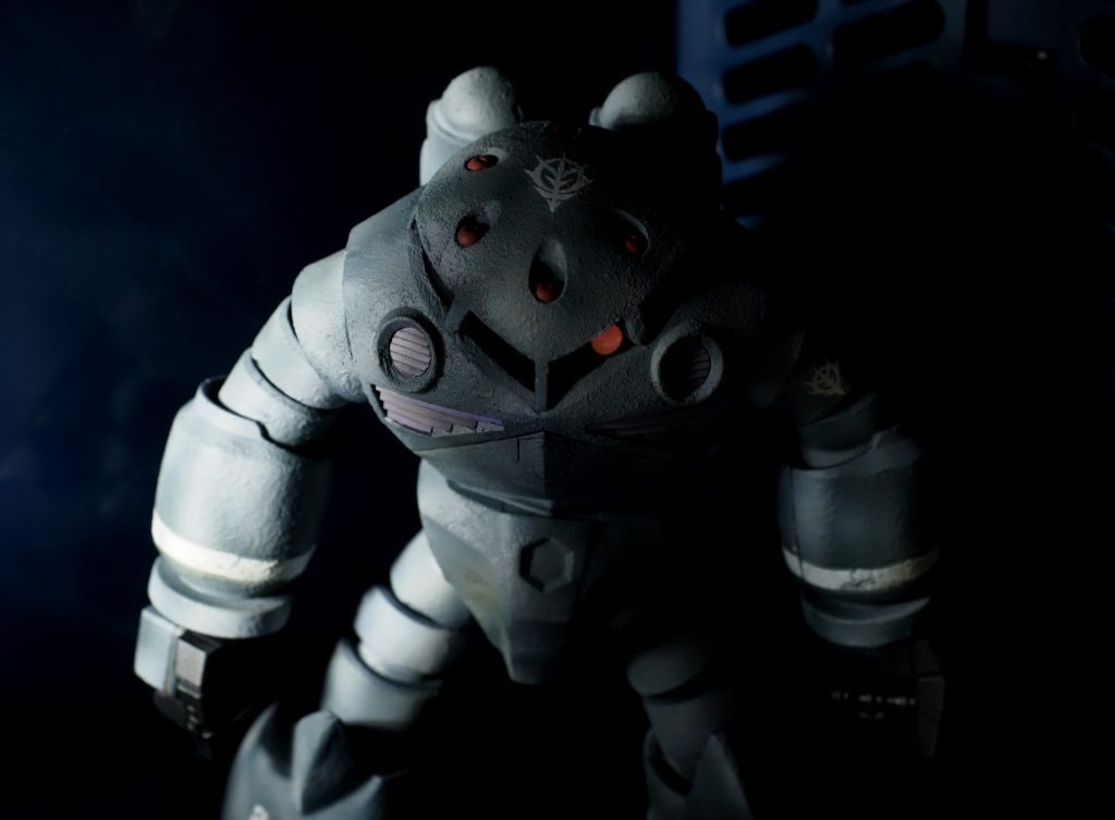 モノアイ　点灯　あ、ただ貼り付けてるだけです（笑）