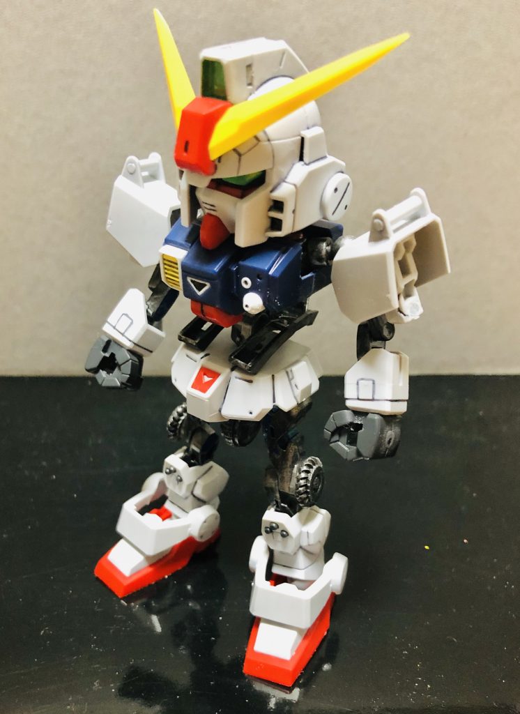 思っていたより頭身が高いです。