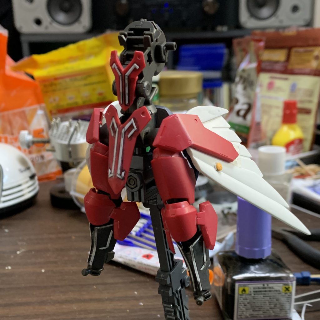 各所にプラ板でエングレービングを施しました