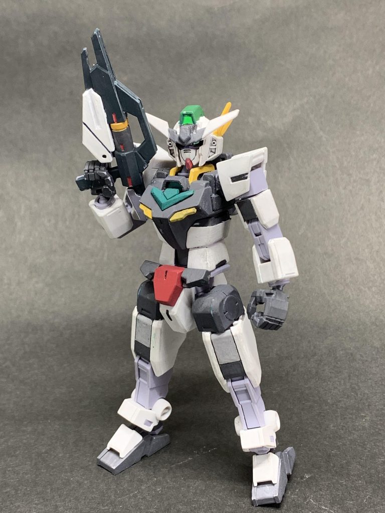 コアガンダム付けたり外したりしたせいで塗装の擦れが^^;