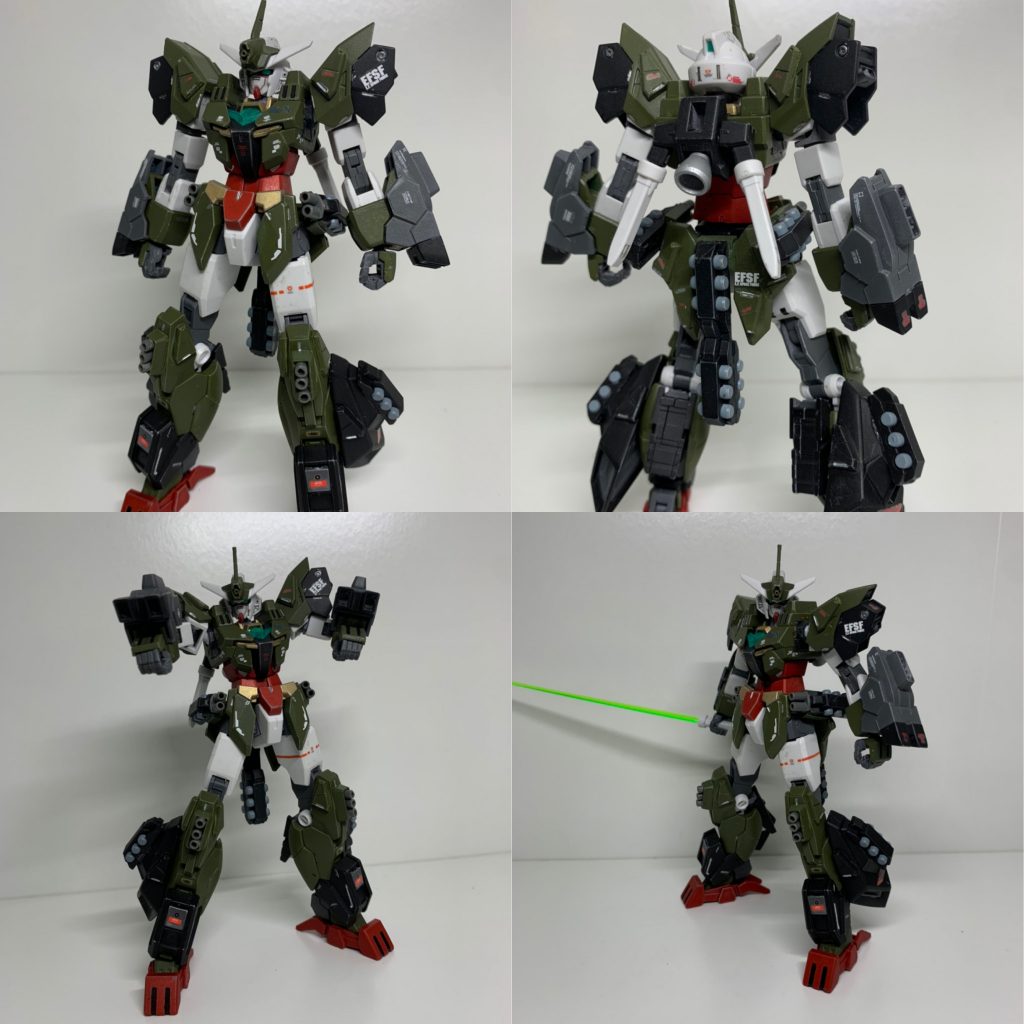 ヴィートルーガンダム
追加武装
フルアーマーユニコーンガンダムのジャンクのミサイル、頭部のメガ粒子砲、腰部の2連エネルギーランチャーなどです